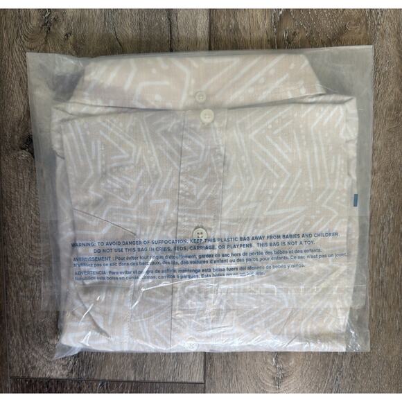 Chubbies Resort Weave Friday Shirt, The No Such Thing, Men’s Medium NEW NEW - Picture 7 of 8